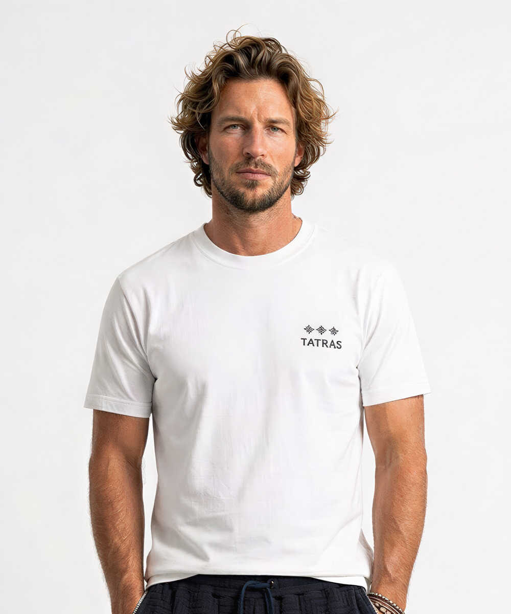 TIEDO/ティデオ バックプリント ロゴTシャツ