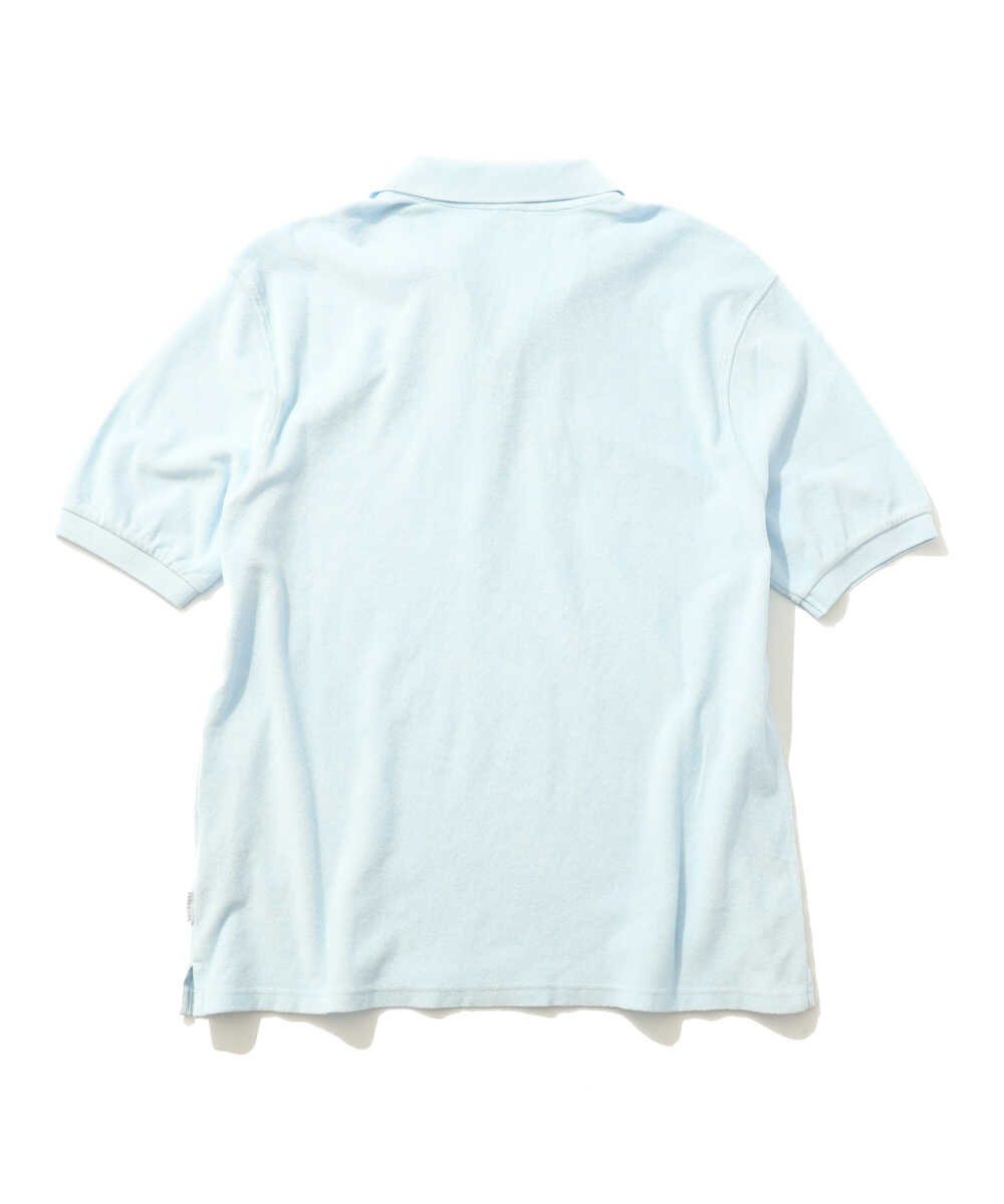 パイル スキッパーポロシャツ