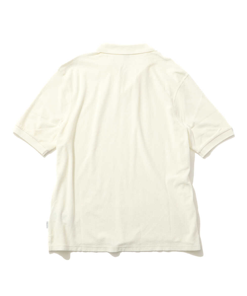 パイル スキッパーポロシャツ