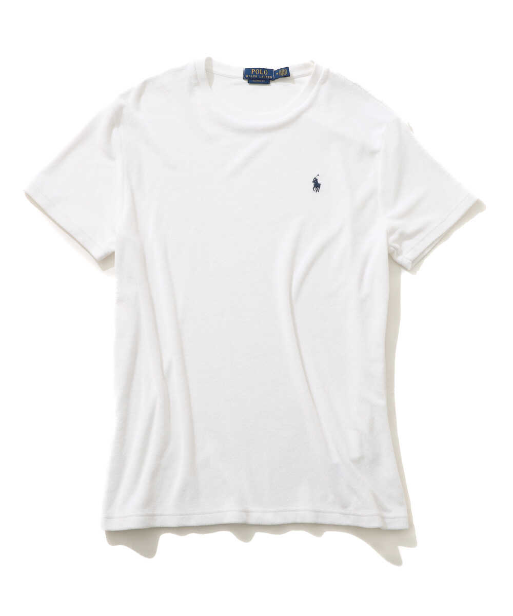 【4月カタログ】“ポロポニー”ロゴ刺繍 パイルTシャツ