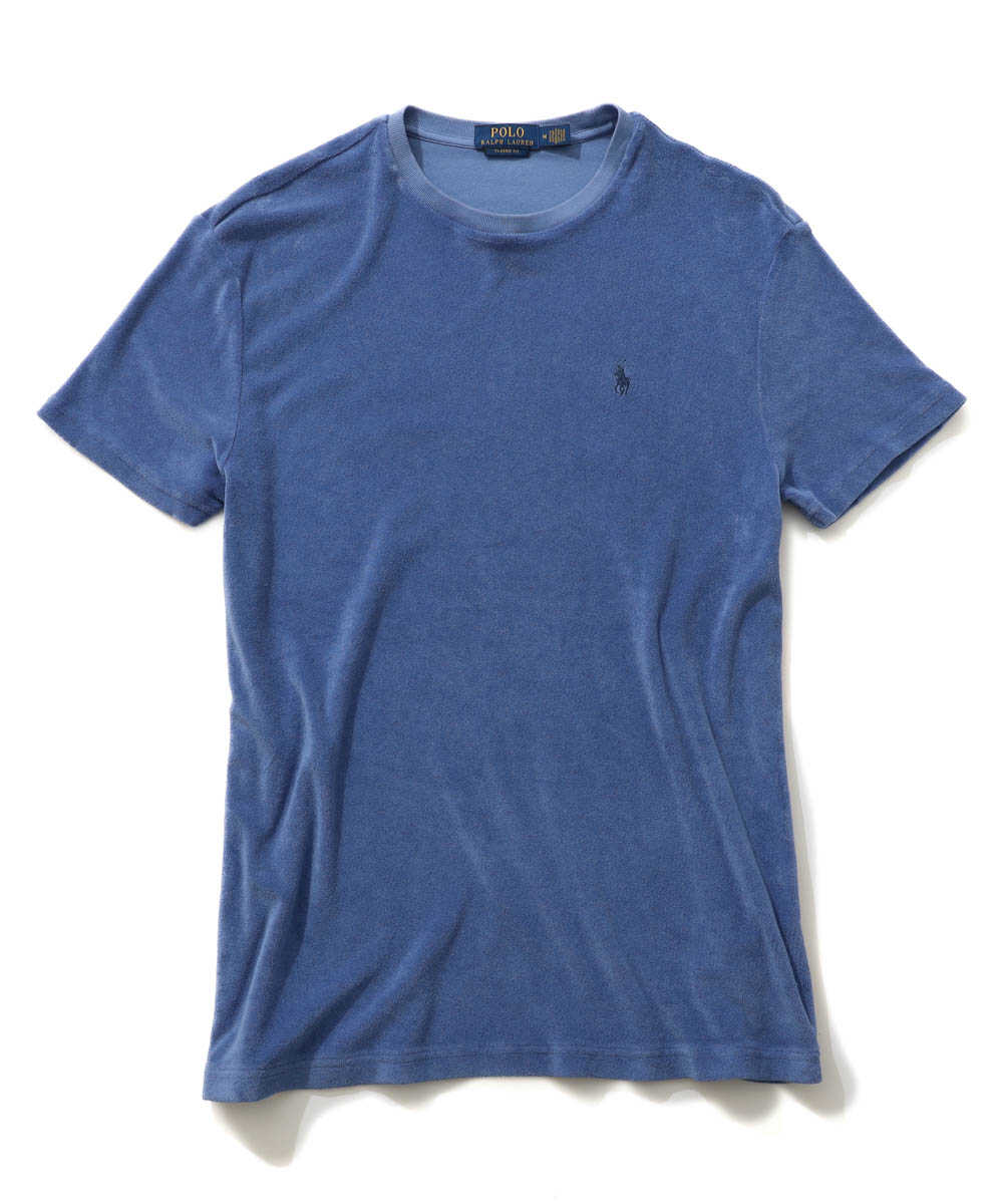 【4月カタログ】“ポロポニー”ロゴ刺繍 パイルTシャツ