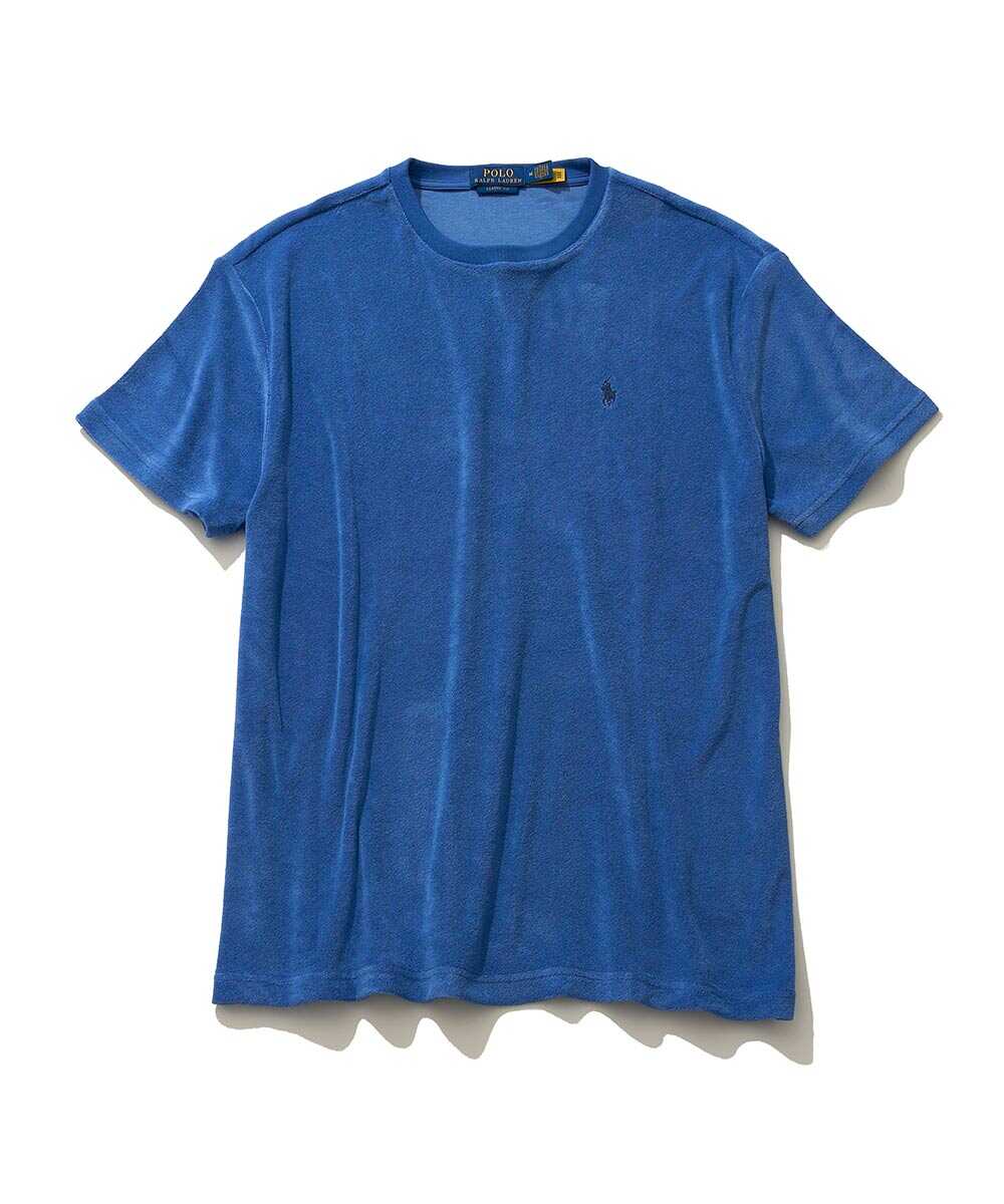 “ポロ ポニー“ロゴ刺繍 パイルTシャツ