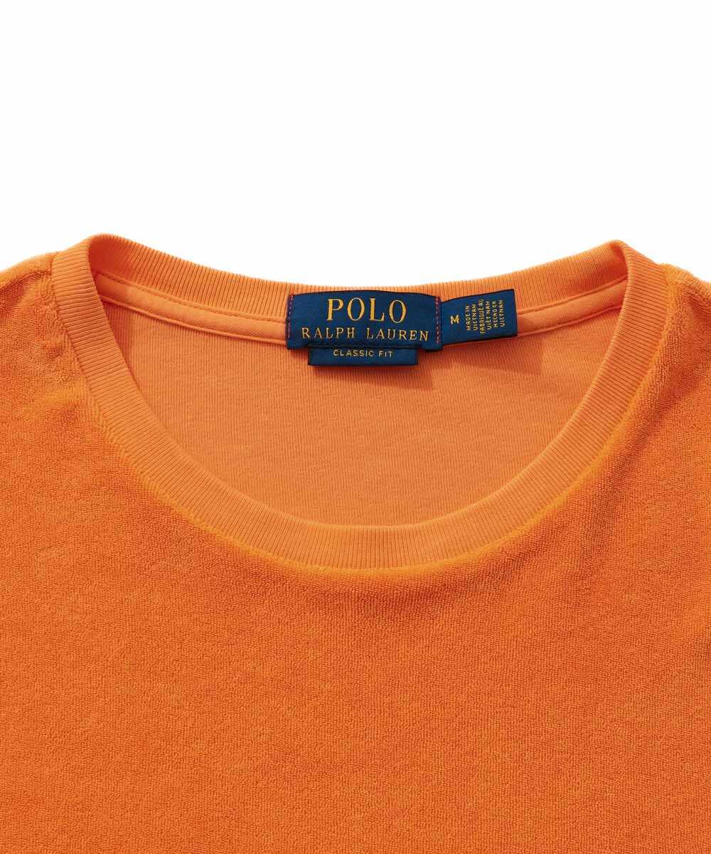 “ポロ ポニー“ロゴ刺繍 パイルTシャツ