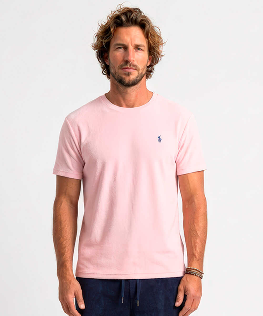 “ポロ ポニー“ロゴ刺繍 パイルTシャツ