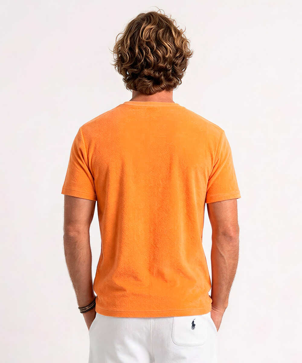 “ポロ ポニー“ロゴ刺繍 パイルTシャツ