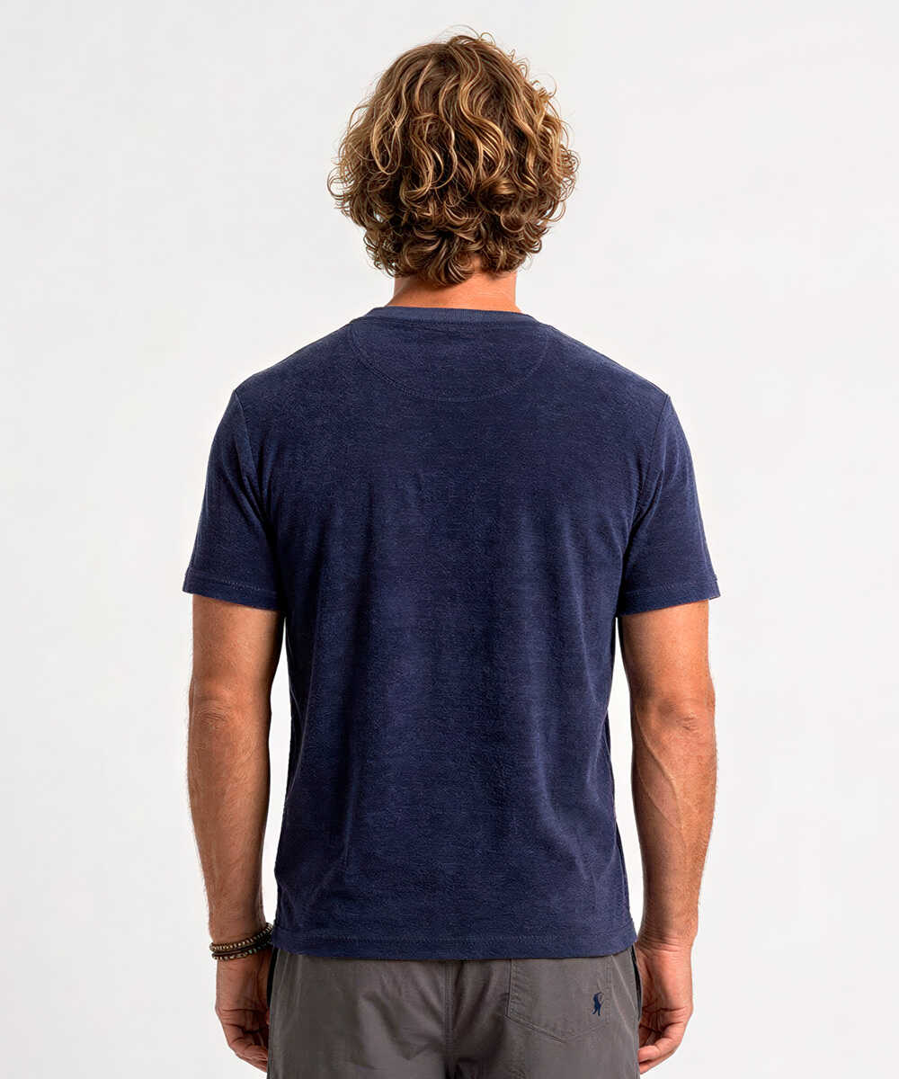 “ポロ ポニー“ロゴ刺繍 パイルTシャツ