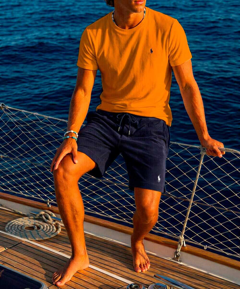 “ポロ ポニー“ロゴ刺繍 パイルTシャツ