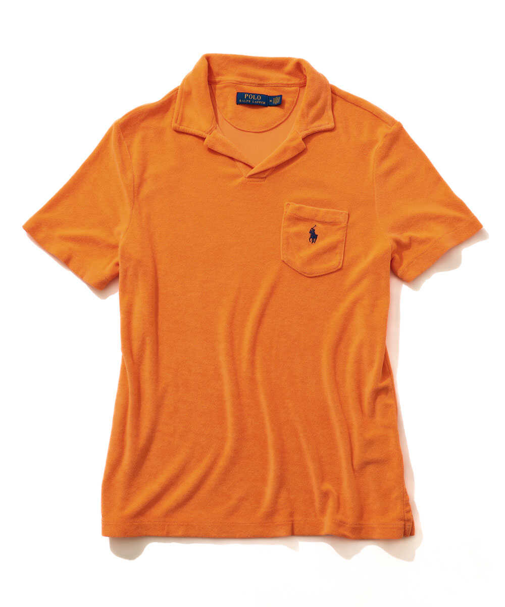 【4月カタログ】“ポロポニー”ロゴ刺繍 パイルスキッパーポロシャツ