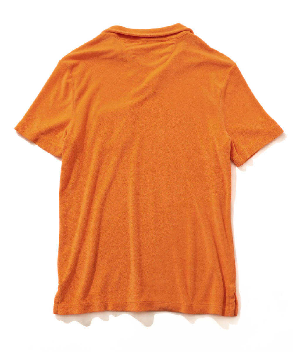 “ポロ ポニー“ロゴ刺繍 パイルスキッパーポロシャツ