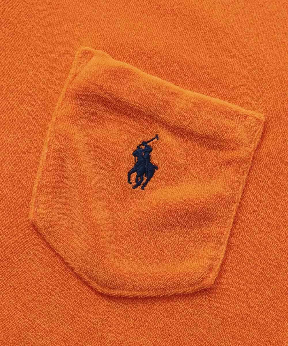 “ポロ ポニー“ロゴ刺繍 パイルスキッパーポロシャツ