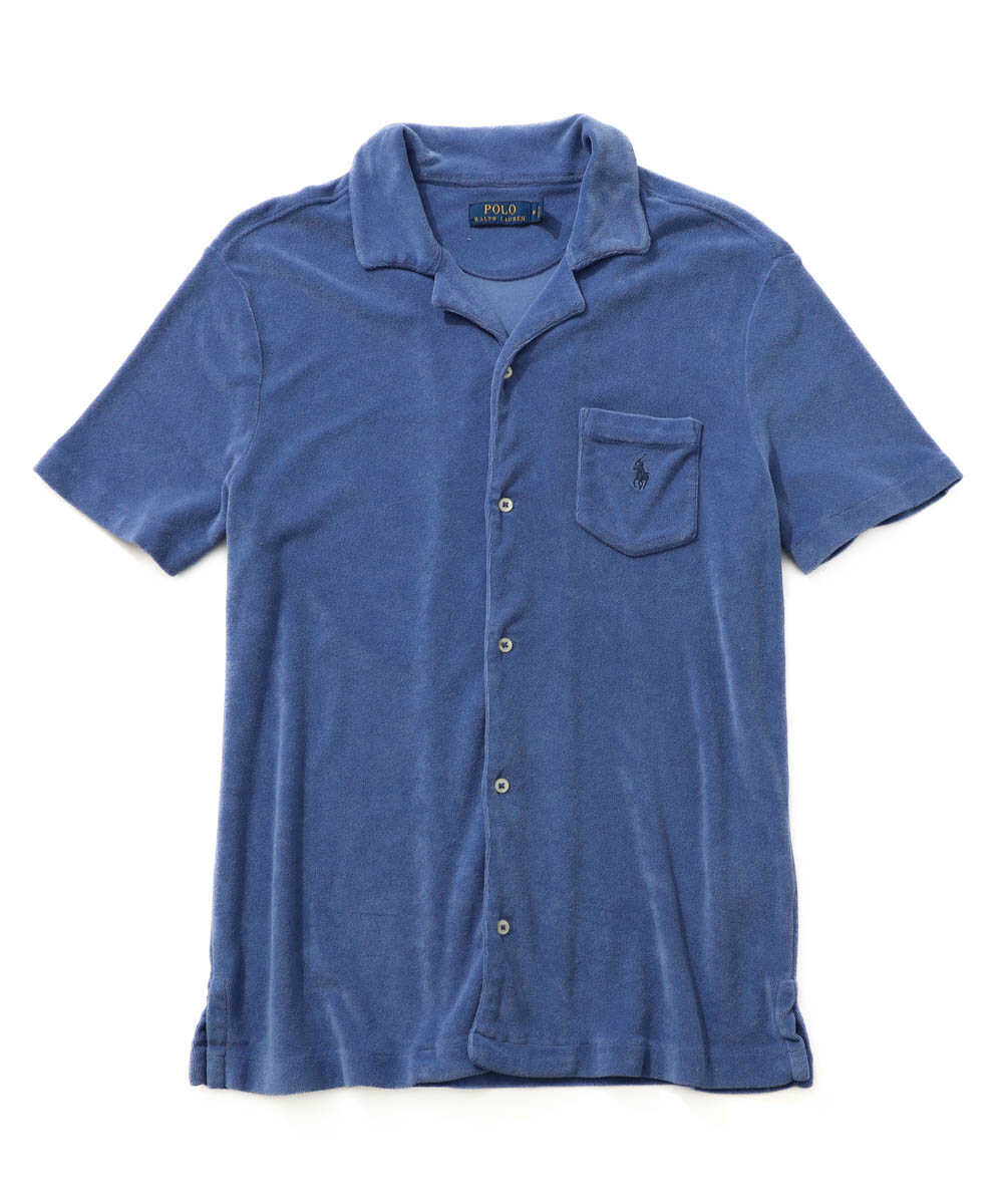 【4月カタログ】“ポロポニー”ロゴ刺繍 パイル半袖シャツ