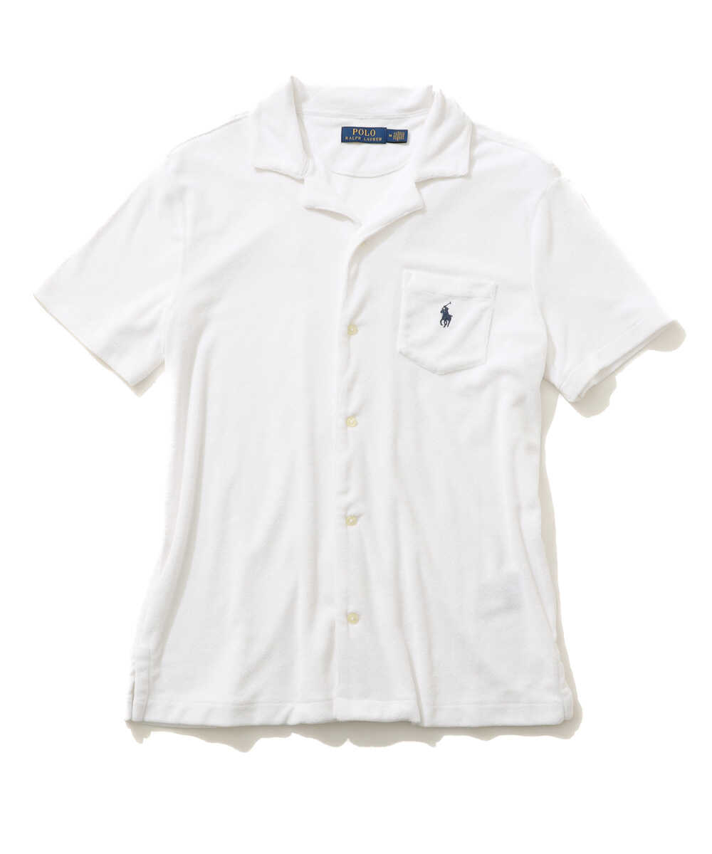 【4月カタログ】“ポロポニー”ロゴ刺繍 パイル半袖シャツ