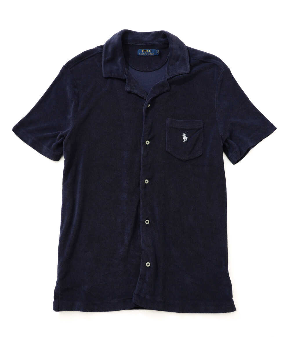 【4月カタログ】“ポロポニー”ロゴ刺繍 パイル半袖シャツ