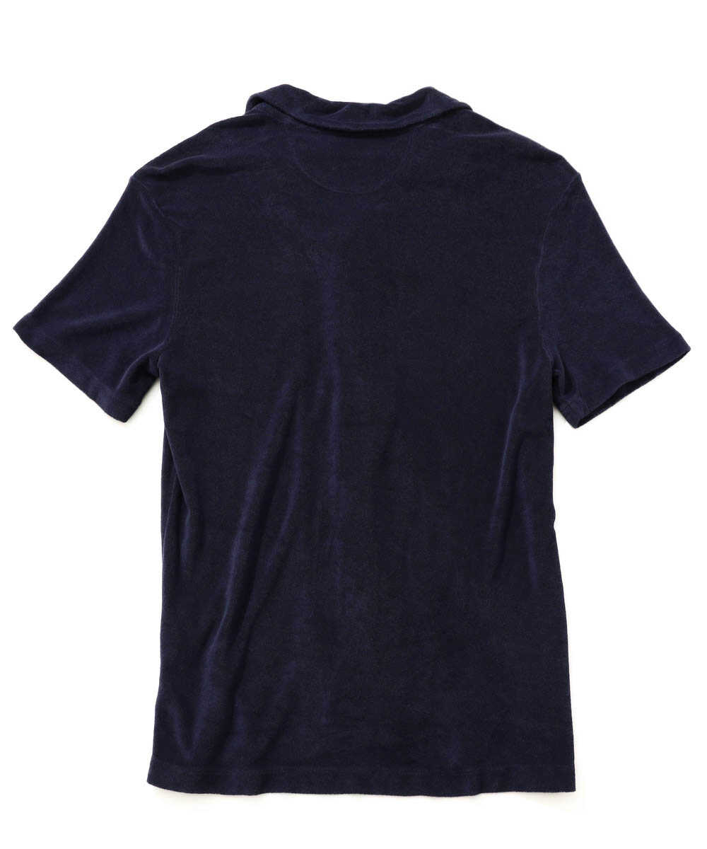 “ポロ ポニー”ロゴ刺繍 パイル半袖シャツ