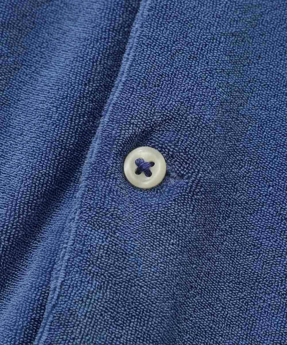 “ポロ ポニー”ロゴ刺繍 パイル半袖シャツ