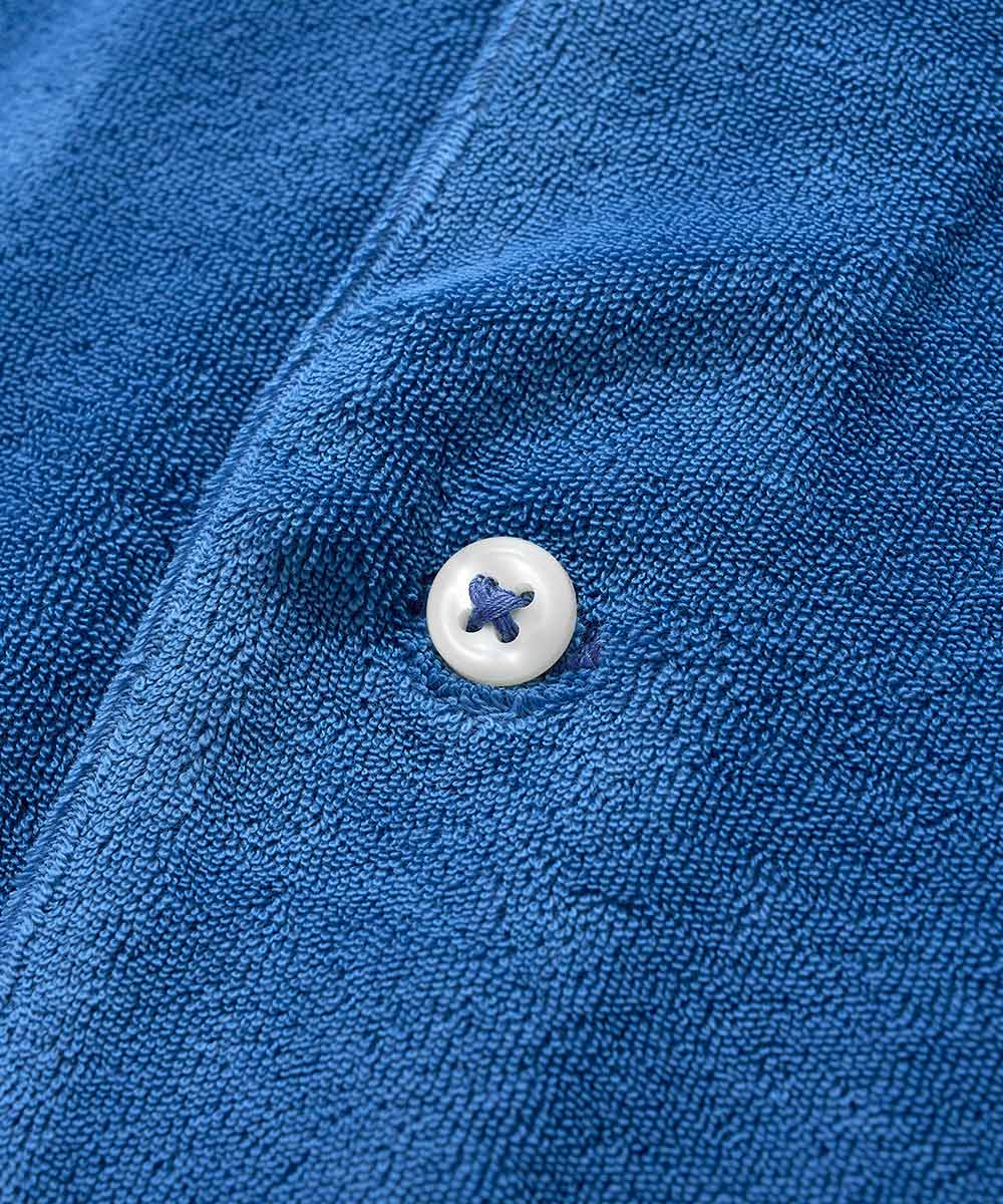 “ポロ ポニー”ロゴ刺繍 パイル半袖シャツ