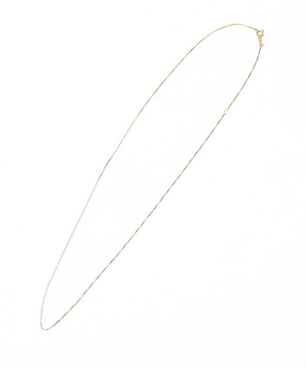 ”K18YG シックスチェーン”ネックレス