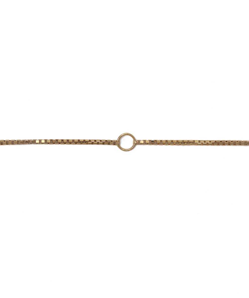 ”K18YG シックスチェーン”ネックレス