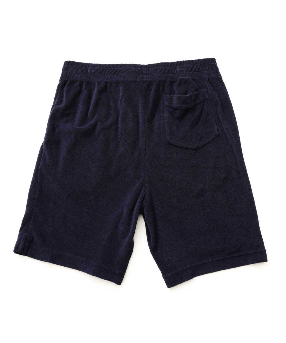 “ポロ ポニー“ロゴ刺繍 パイルショーツ