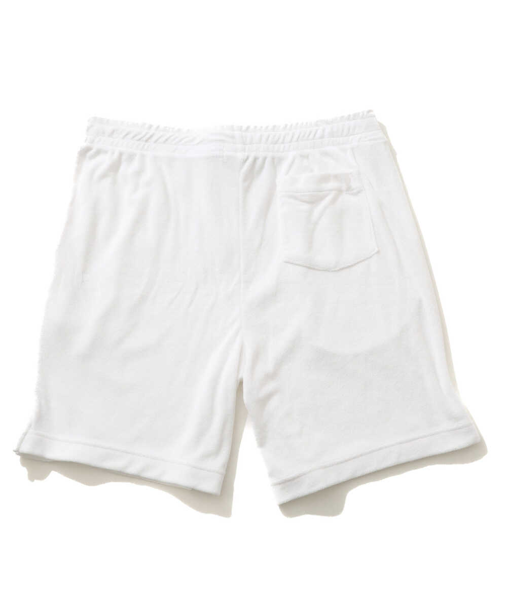 “ポロ ポニー“ロゴ刺繍 パイルショーツ