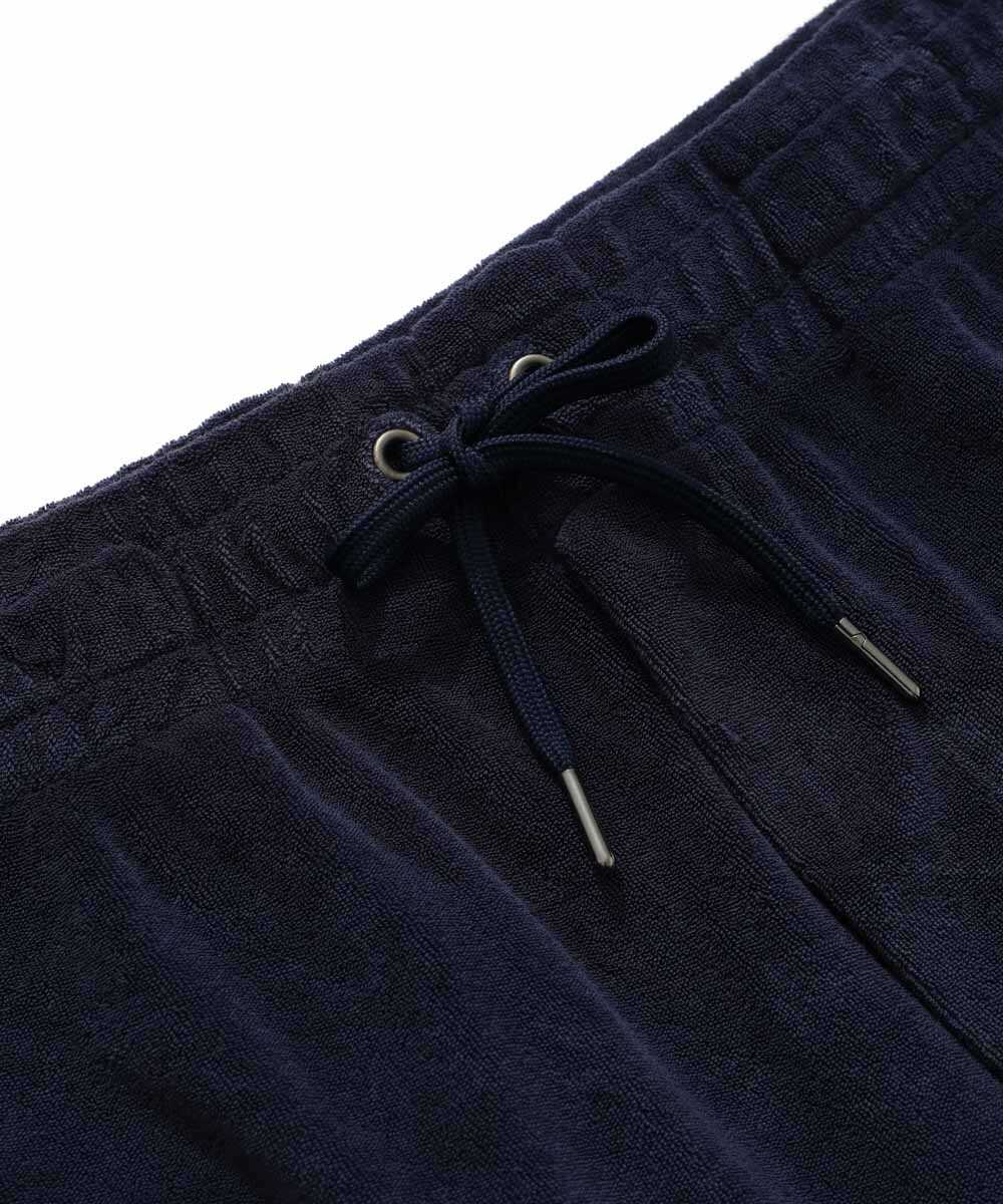 “ポロ ポニー“ロゴ刺繍 パイルショーツ