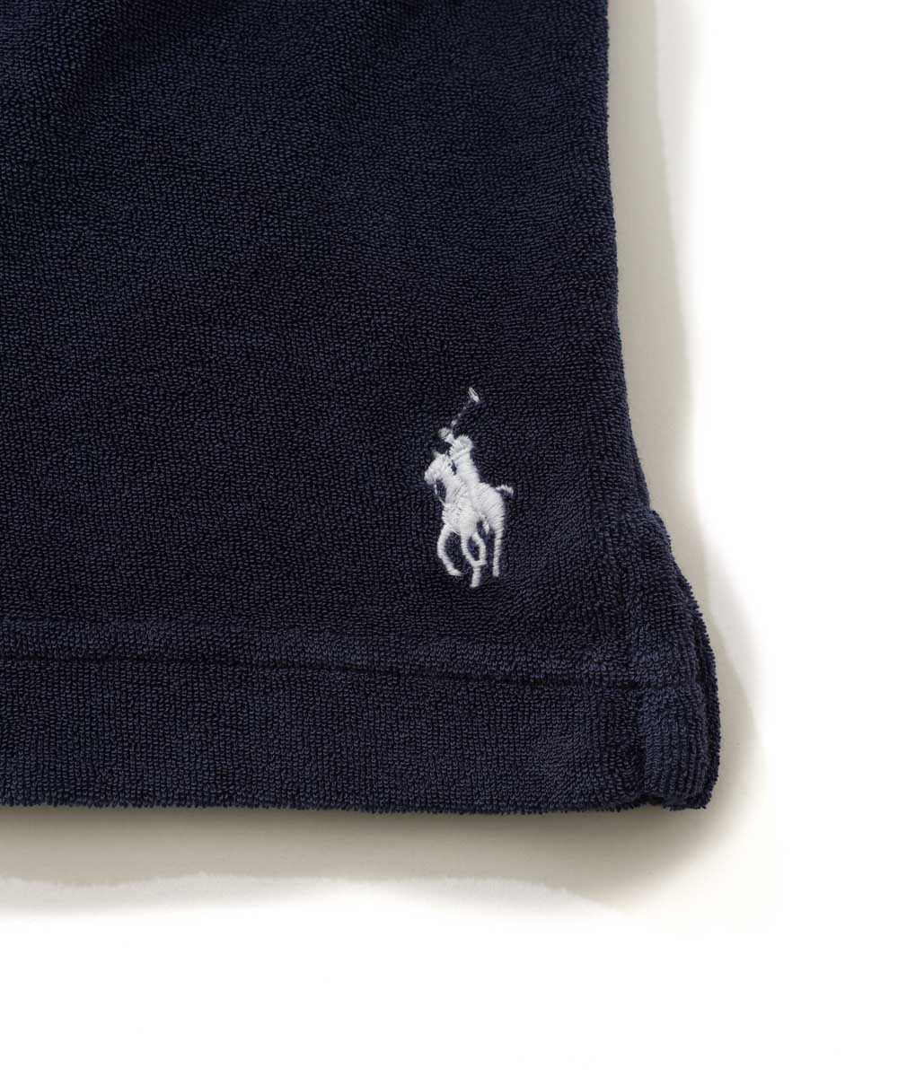 “ポロ ポニー“ロゴ刺繍 パイルショーツ
