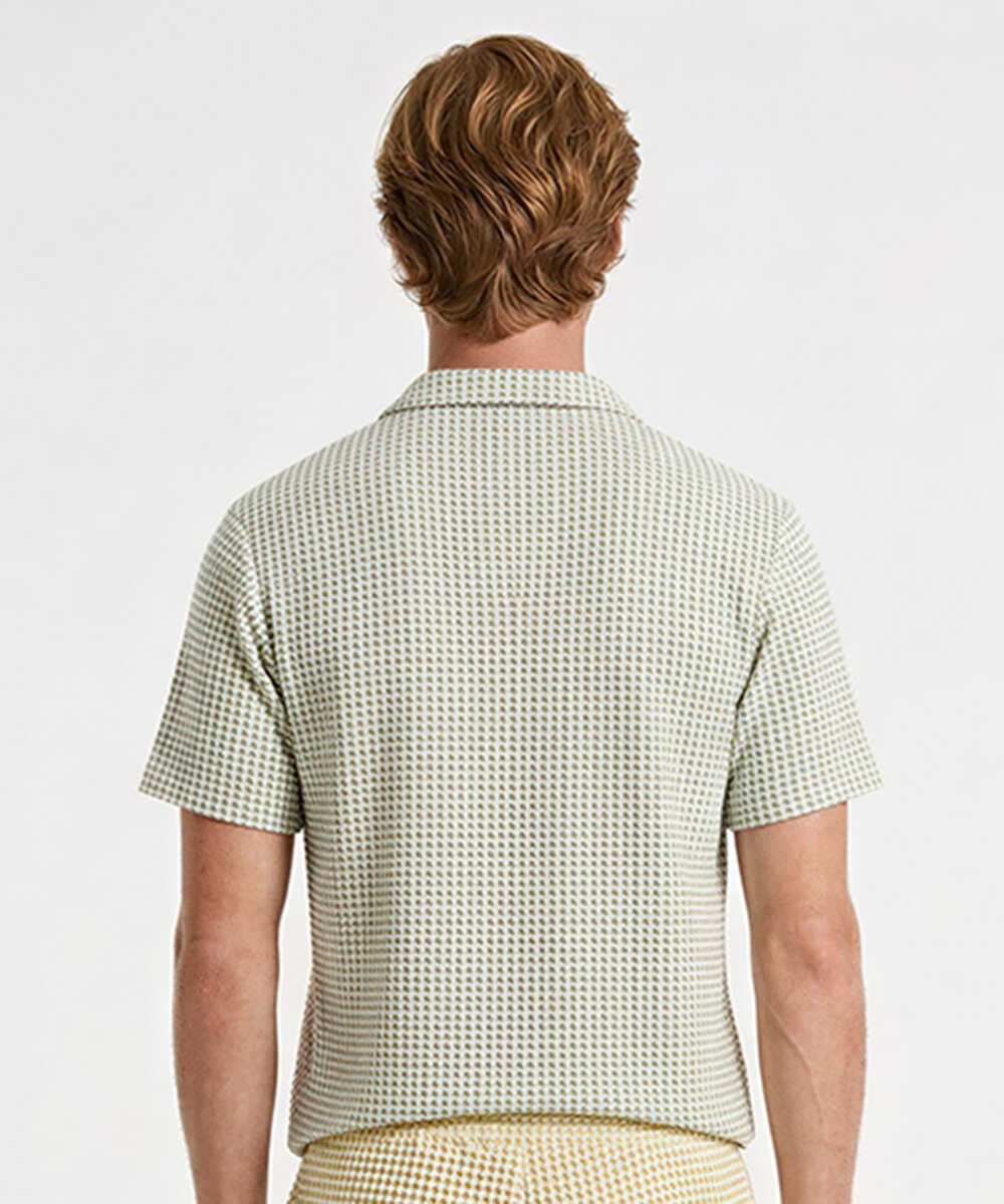 別注限定 ワッフルスキッパー ポロシャツ