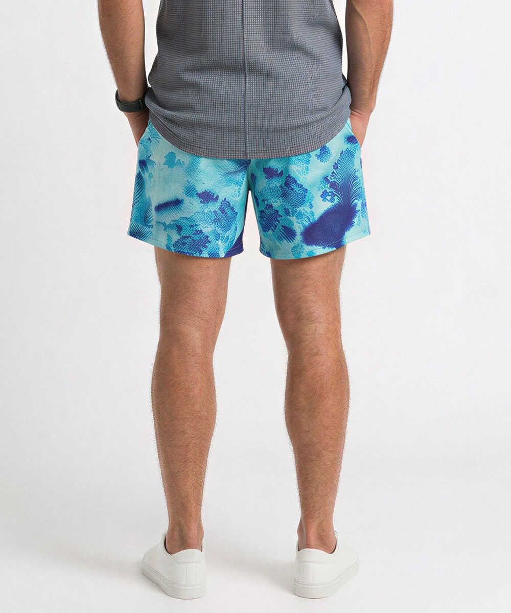 総柄プリント スイムショーツ