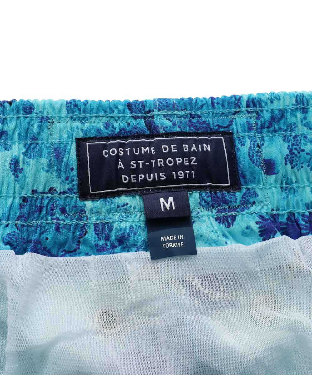 総柄プリント スイムショーツ