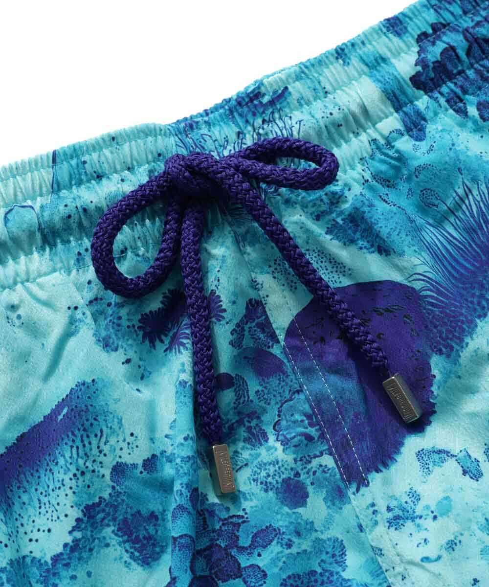 総柄プリント スイムショーツ