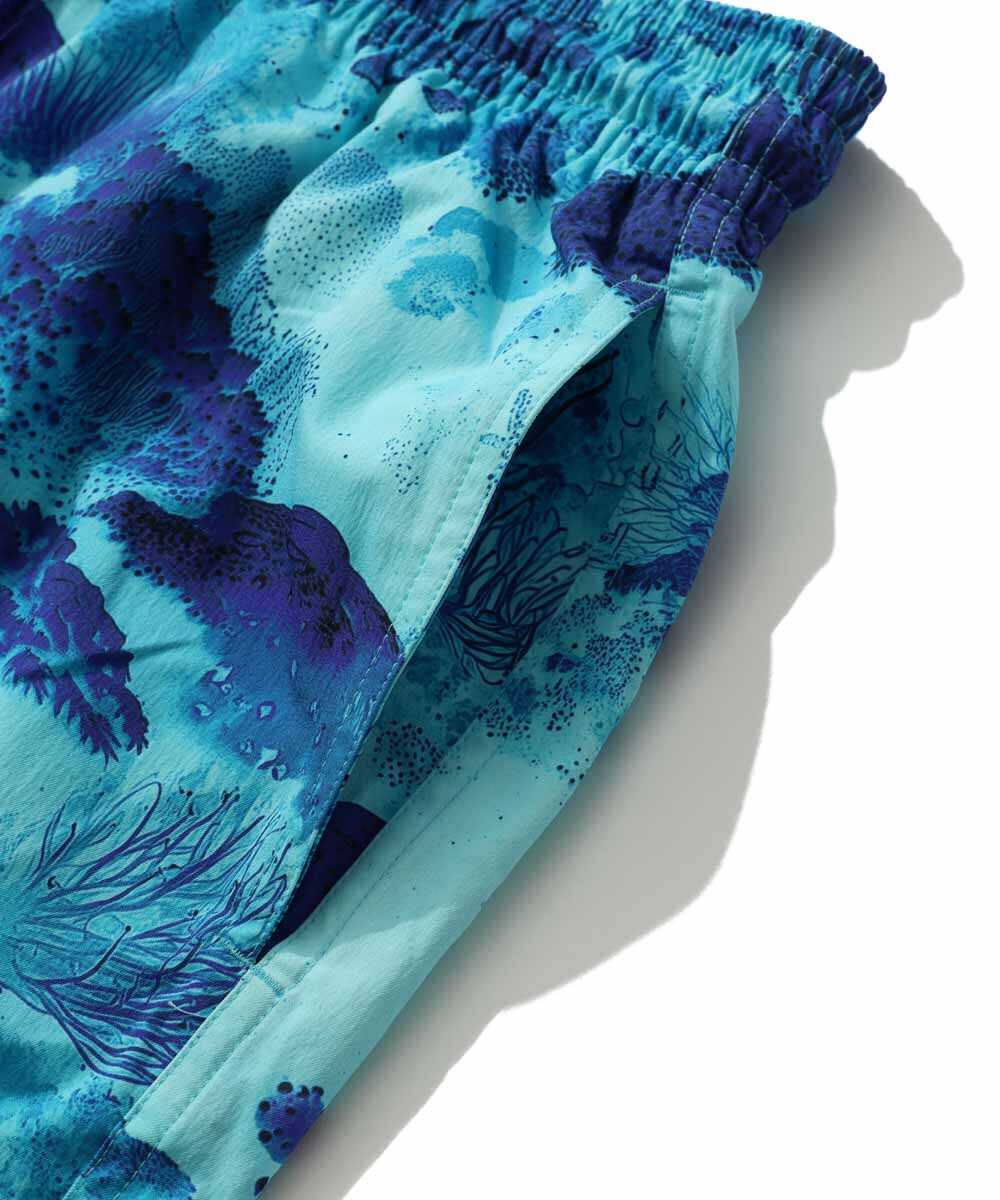 総柄プリント スイムショーツ