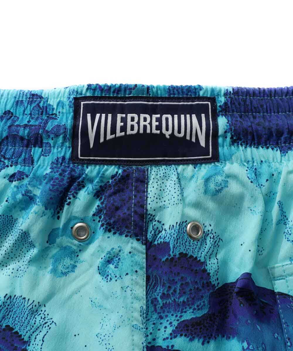 総柄プリント スイムショーツ