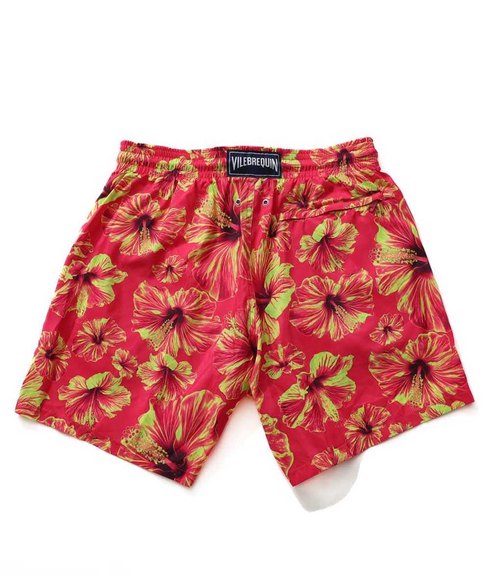 総柄プリント スイムショーツ