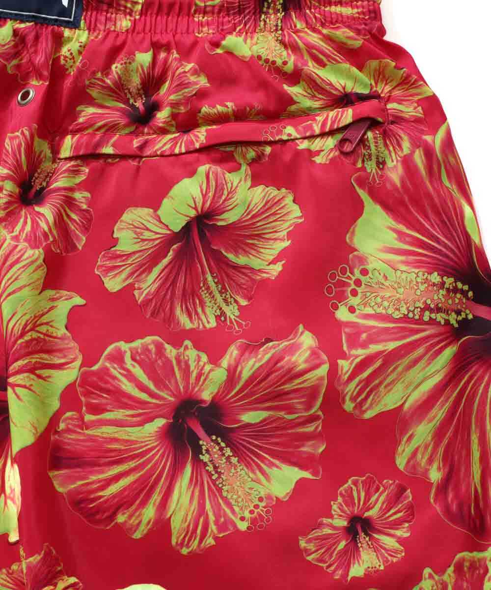 総柄プリント スイムショーツ