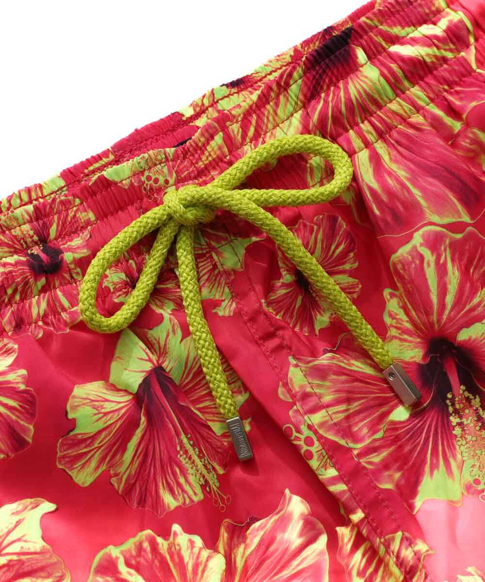 総柄プリント スイムショーツ