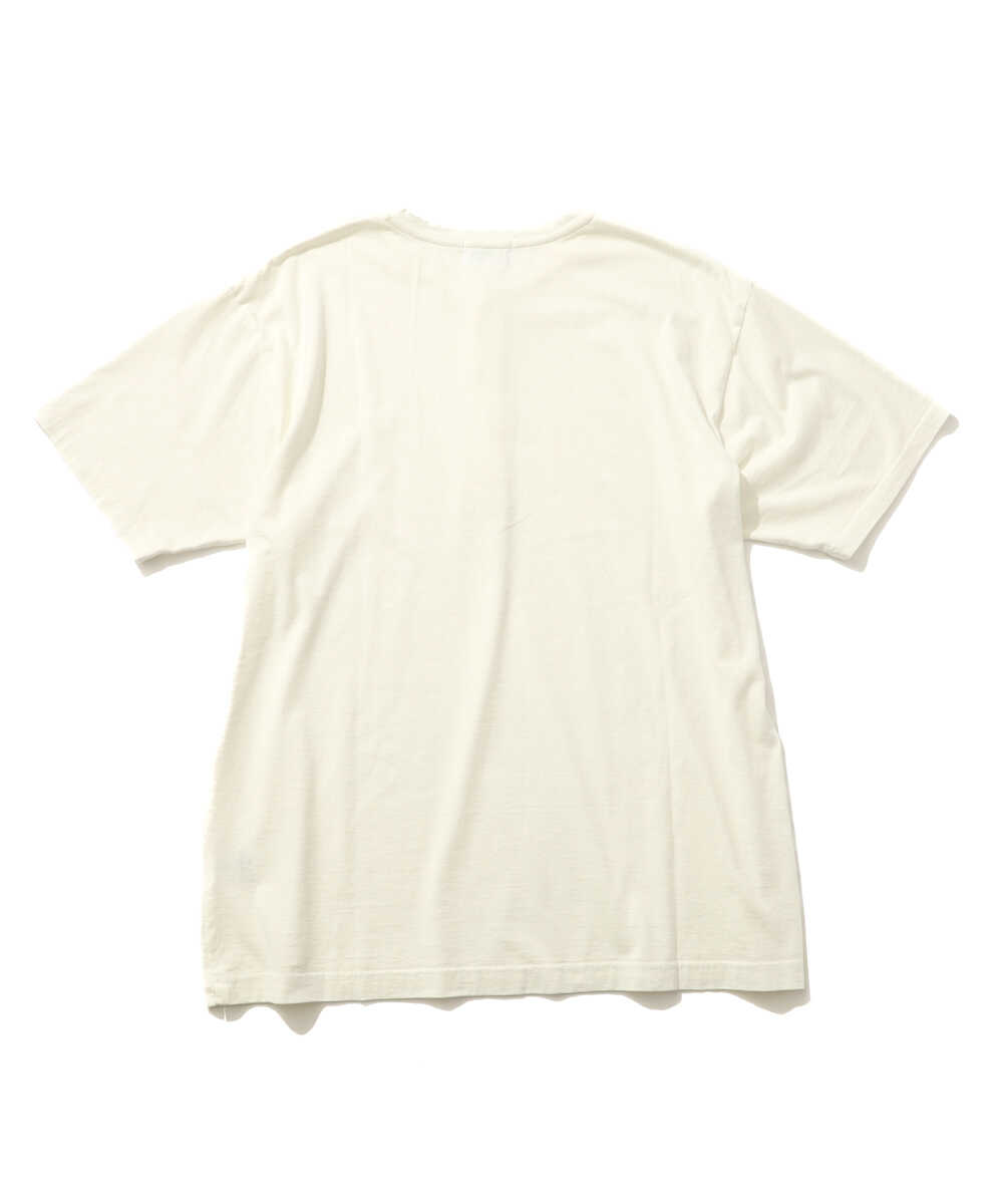 限定 超長綿 イスラエルピマ ヘンリーネックTシャツ