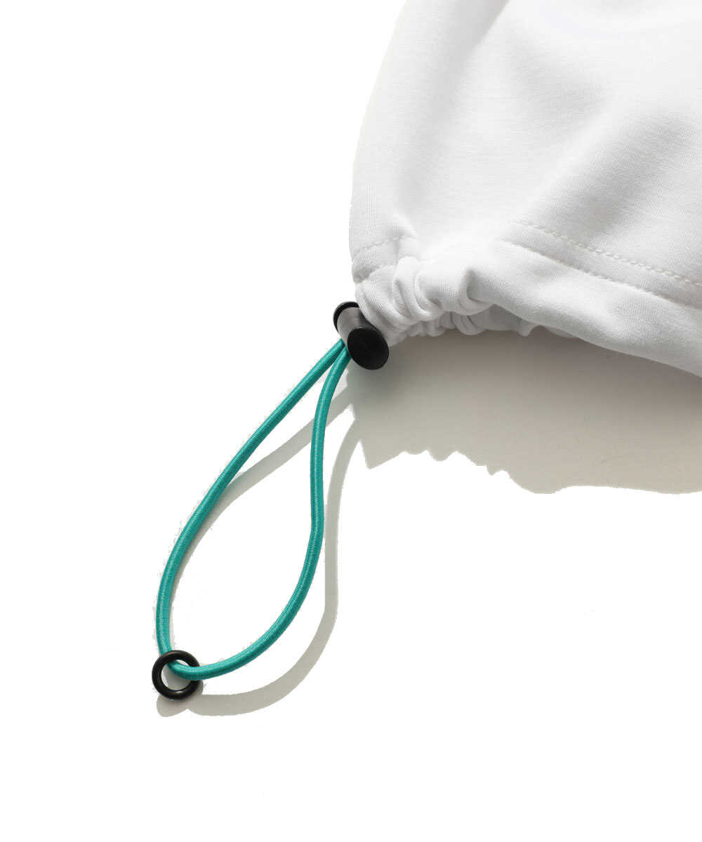 別注限定 モックネック ロゴTシャツ