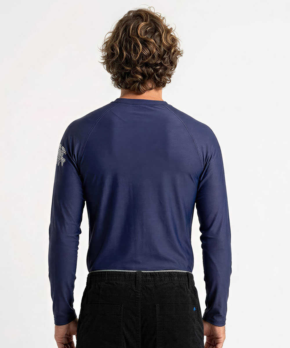 クルーネック ラッシュガード