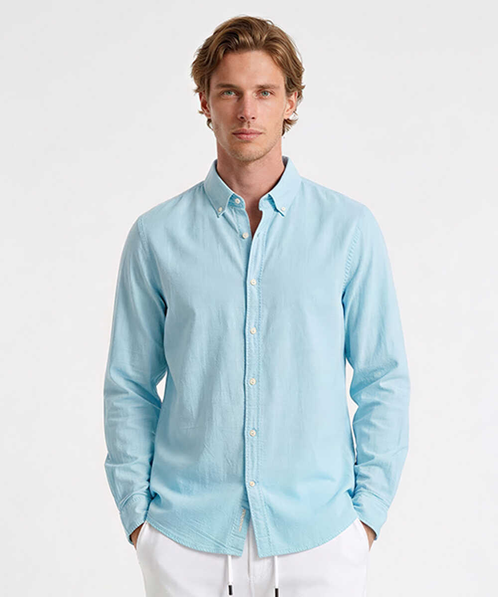 【4月カタログ】ANTEJO リジェネ シャツ / ANTEJO POPELIN-SHIRT MAN