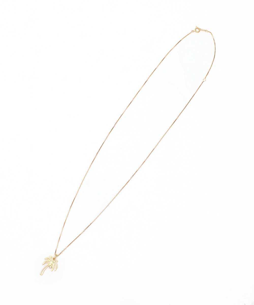 ”K10YG パームツリー ”ペンダントトップ