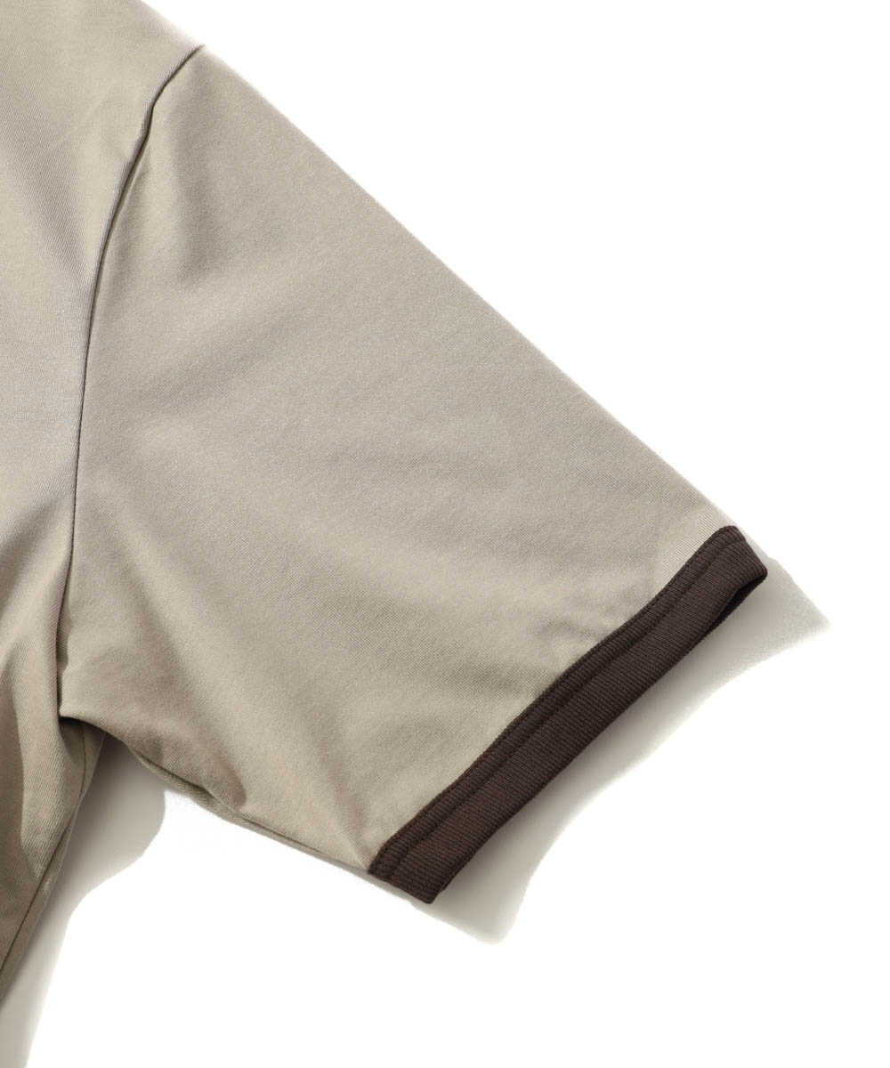 別注限定 カレッジロゴ リンガーTシャツ