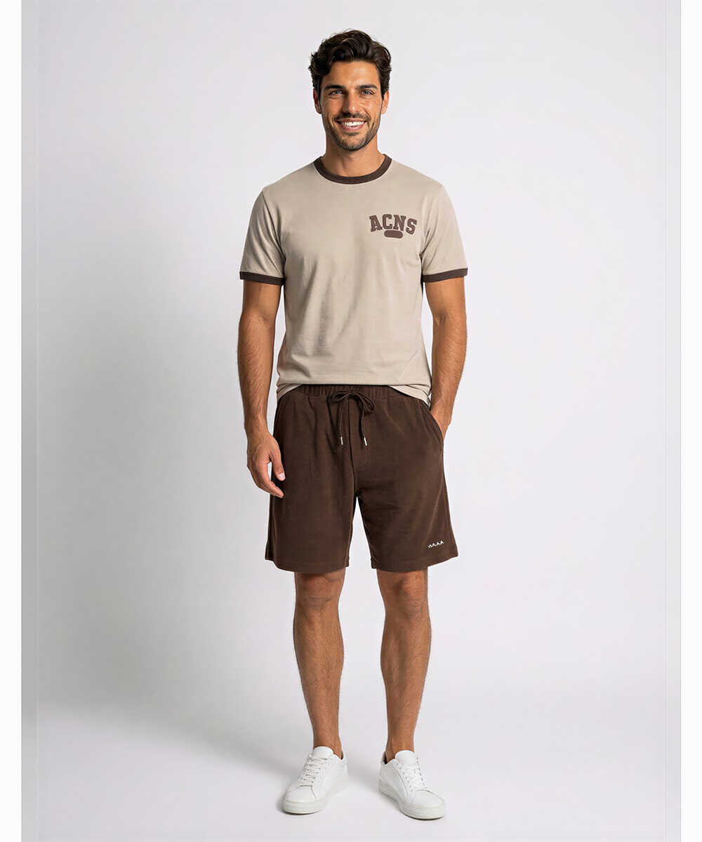 別注限定 カレッジロゴ リンガーTシャツ