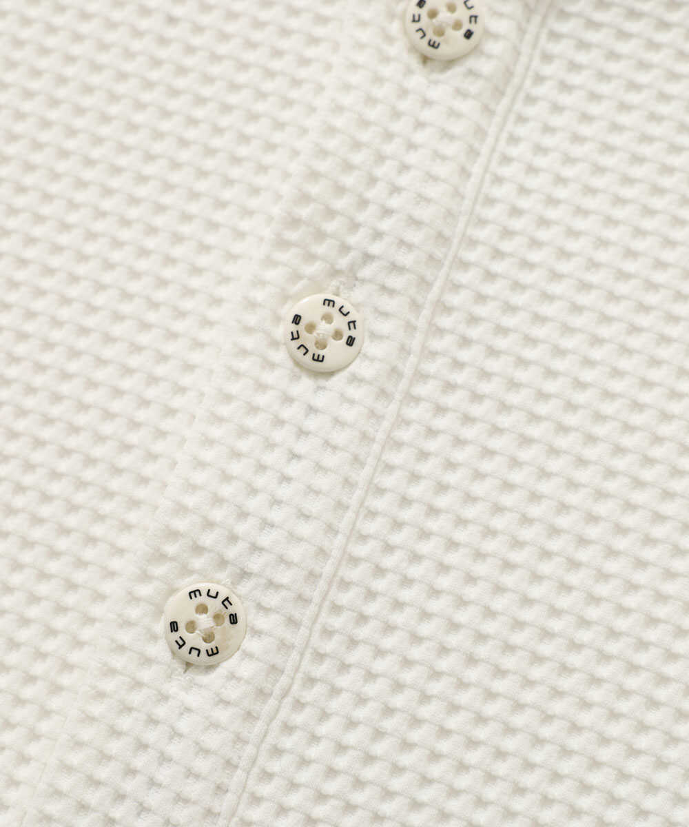 別注限定 ワッフルヘンリーネックTシャツ