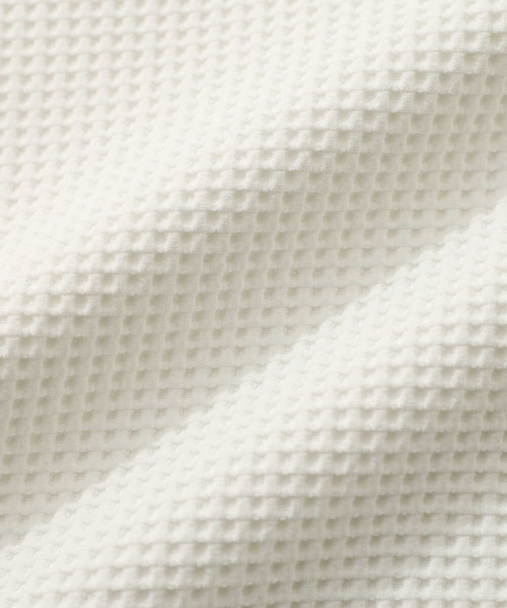 別注限定 ワッフルヘンリーネックTシャツ