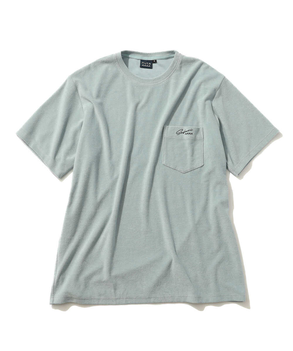別注限定 パイルポケットTシャツ