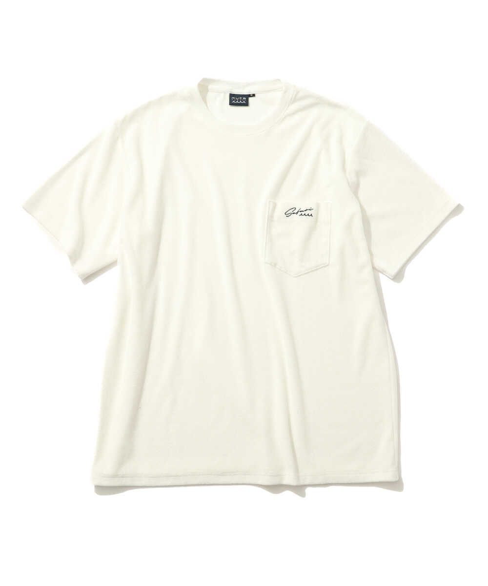 別注限定 パイルポケットTシャツ