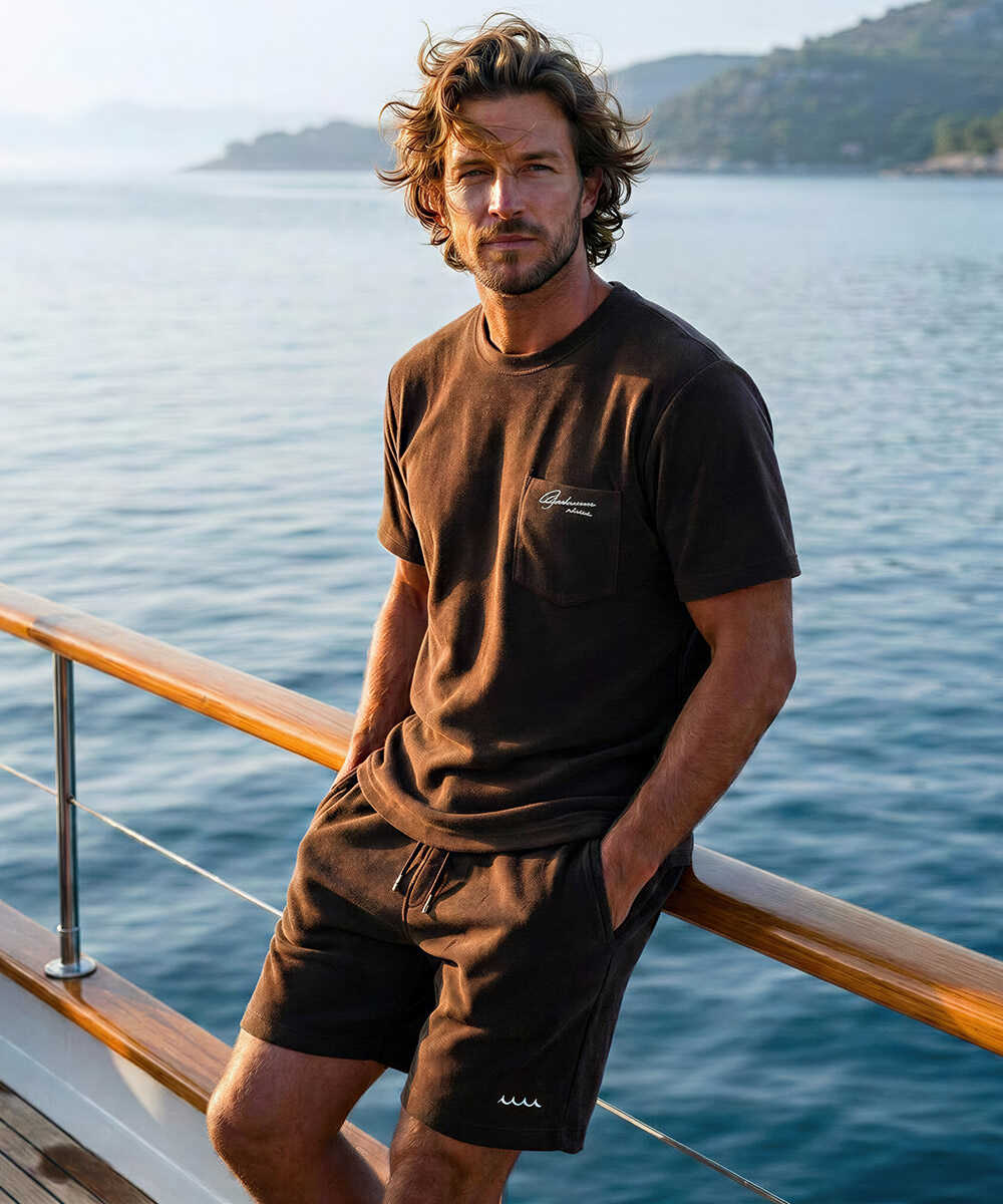 別注限定 パイルポケットTシャツ