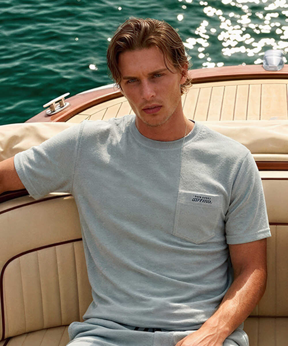 別注限定 パイルポケットTシャツ