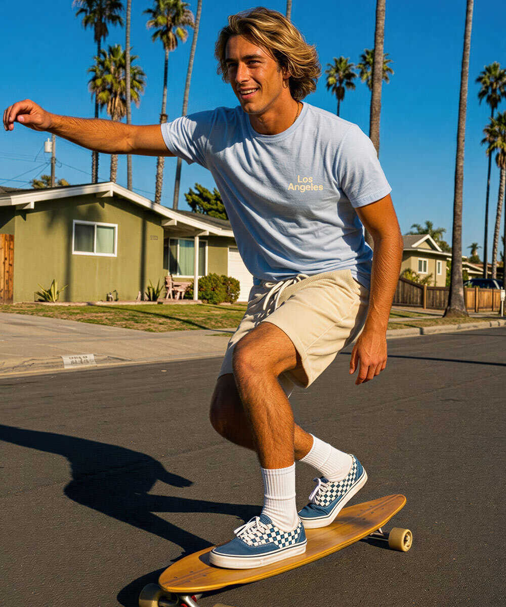 先行 コーデュロイショーツ