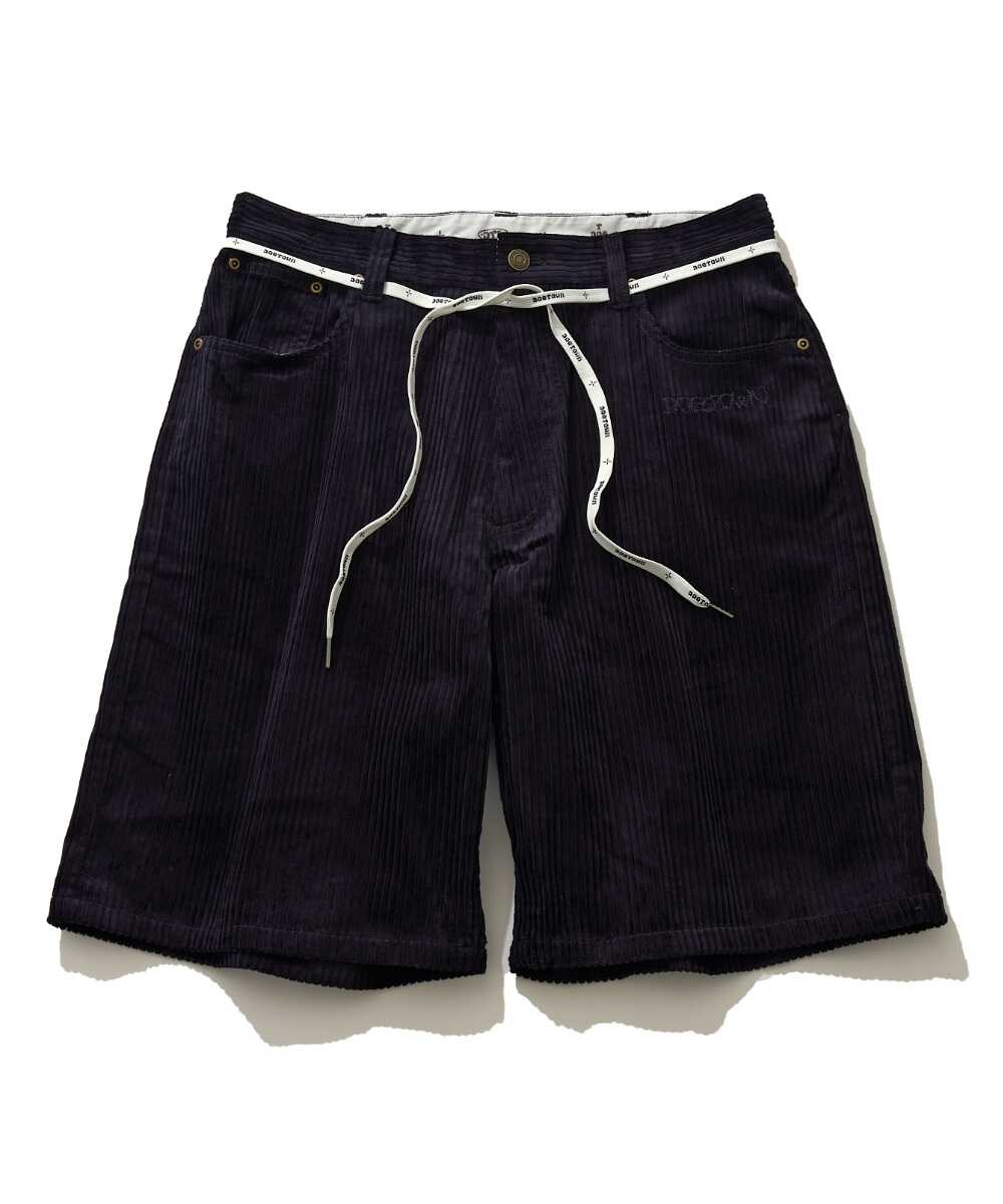 先行 コーデュロイショーツ